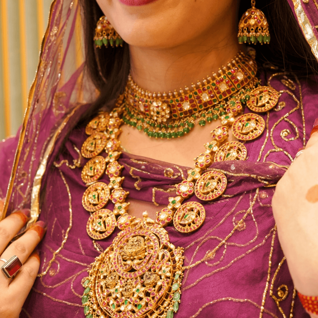 Bridal Hathphool & Royal Ivory Chooda — Siddhivinayak Jewellers