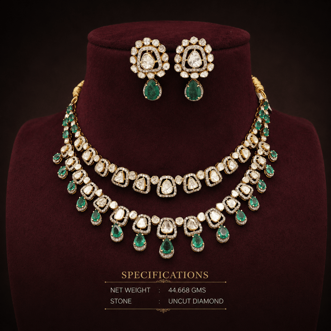 Uncut Diamond & Polki Jewellery