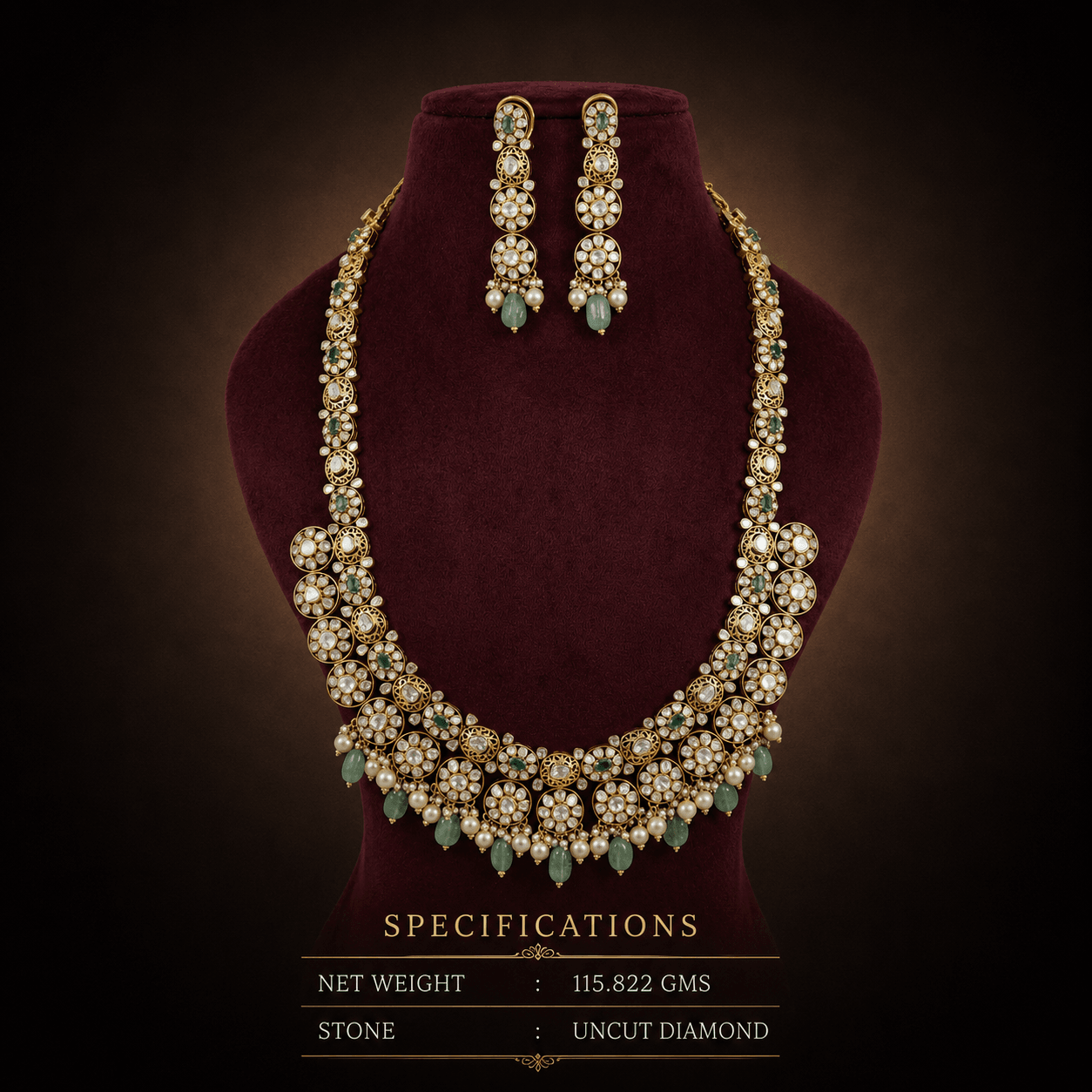 Grand Layered Diamond Rani Haar — SiddhiVinayak Jewellers