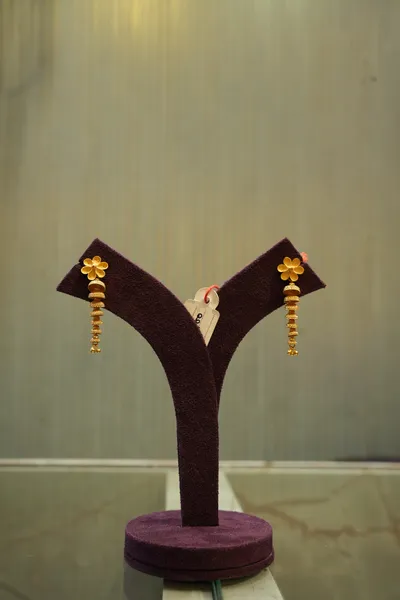 Royal Gold Stand Jhumkas — Siddhivinayak Jewellers