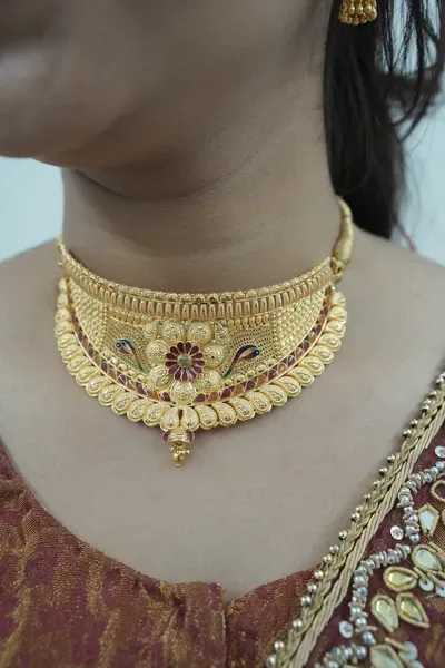 22K Pure Gold Choker — Siddhivinayak Jewellers