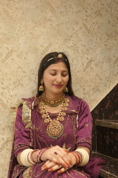 Crimson Meenakari Kundan Aad — Siddhivinayak Jewellers