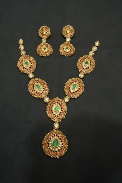 Nakshi Coin Necklace Set — Siddhivinayak Jewellers
