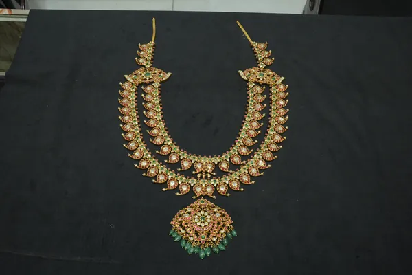 Grand Antique Nakshi Haar — Siddhivinayak Jewellers