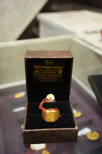 Ruby Solitaire Gold Ring — Siddhivinayak Jewellers