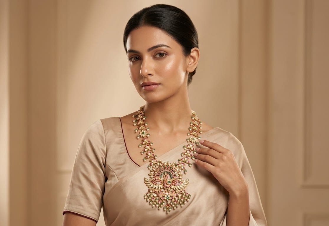 Regal Mayur Peacock Rani Haar