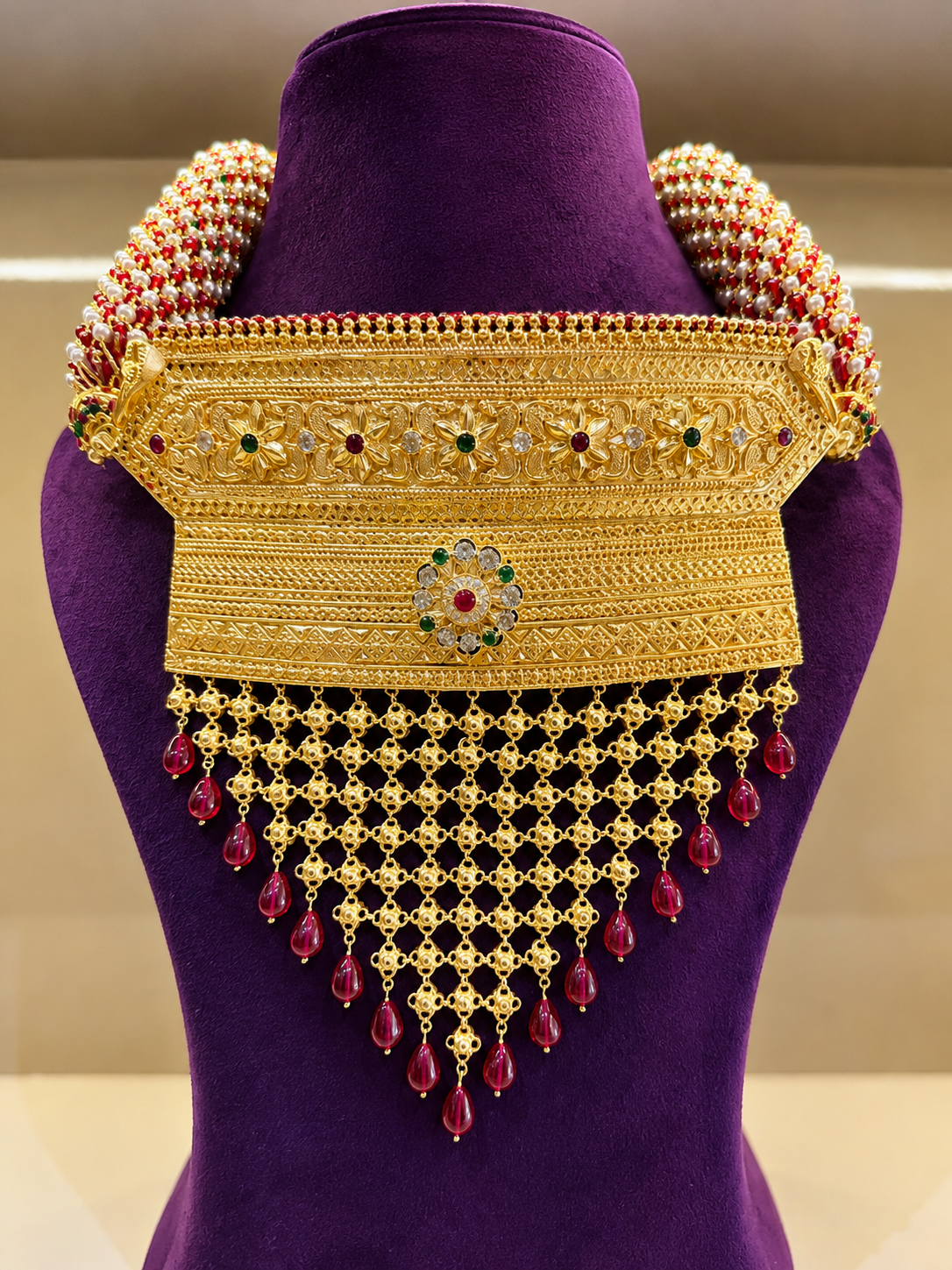 Heritage 22K Solid Gold Rajputi Aad — SiddhiVinayak Jewellers